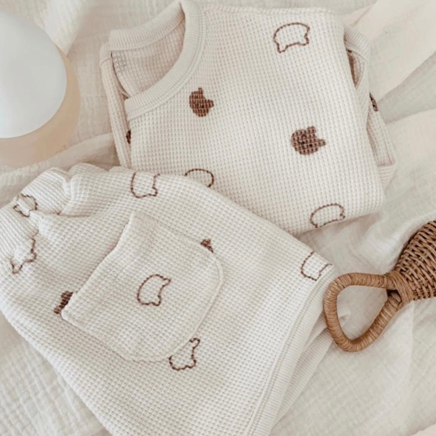 Creme bear set